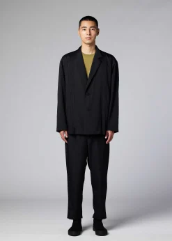 ISSEY MIYAKE Jackets & Blazers|Air Pleats Black
