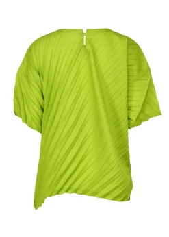 ISSEY MIYAKE Top|Angle Pleats Shirt