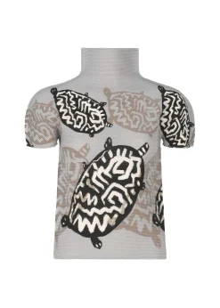 ISSEY MIYAKE Top|Animal Pattern