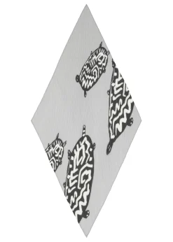 ISSEY MIYAKE Stole|Animal Pattern Pleats Stole