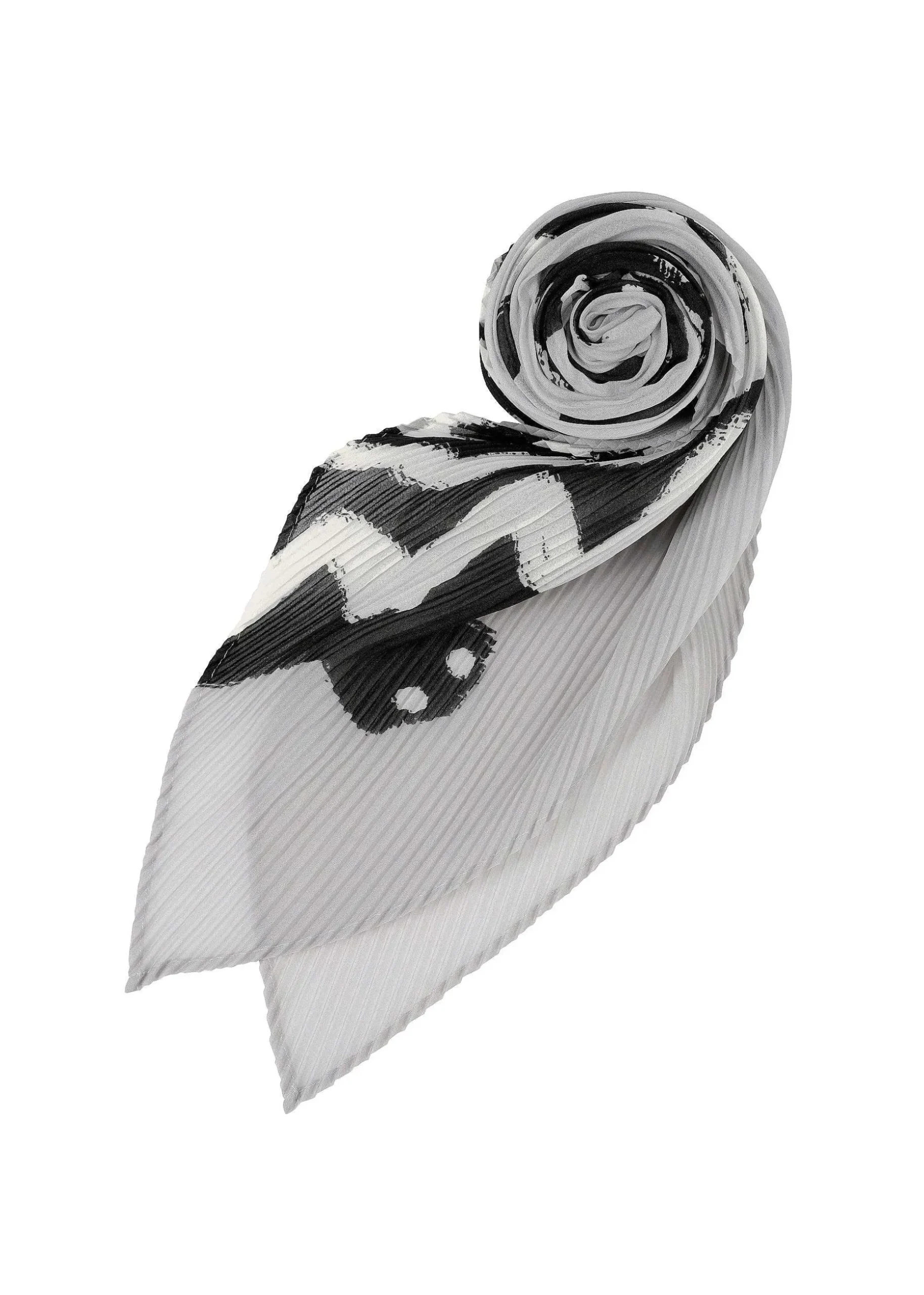 ISSEY MIYAKE Stole|Animal Pattern Pleats Stole