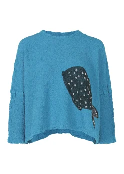 ISSEY MIYAKE Top|Animal Pattern Print Cauliflower