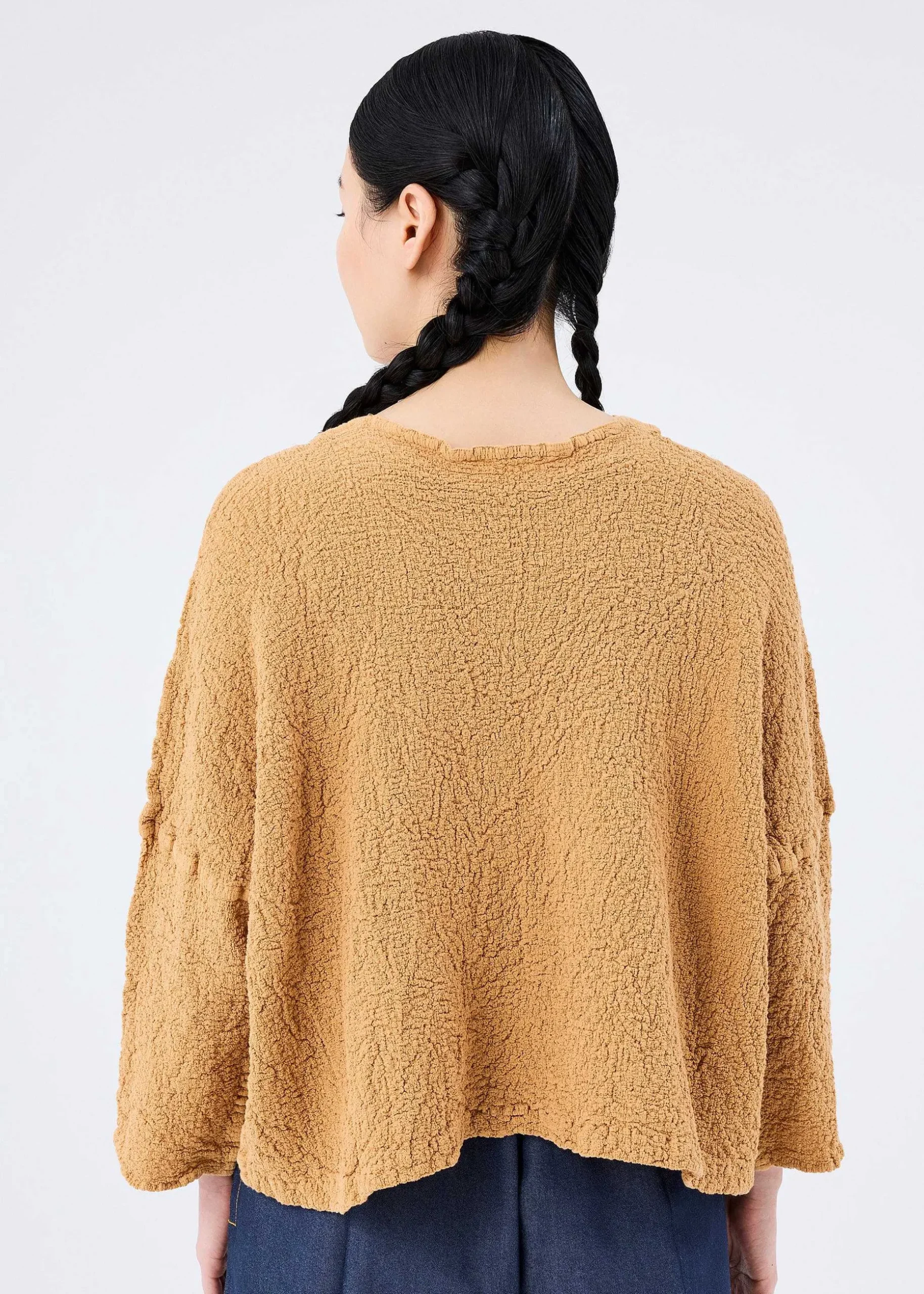 ISSEY MIYAKE Top|Animal Pattern Print Cauliflower