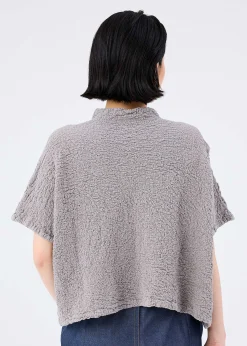 ISSEY MIYAKE Top|Animal Pattern Print Cauliflower