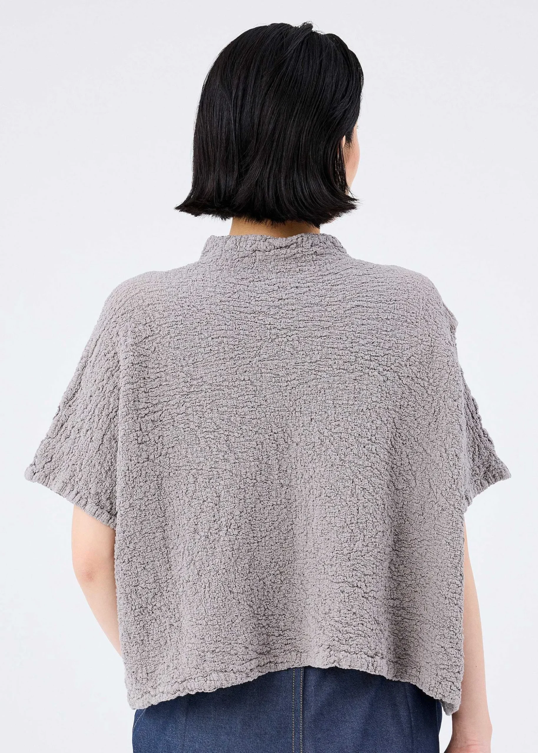 ISSEY MIYAKE Top|Animal Pattern Print Cauliflower