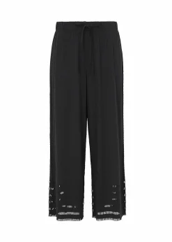 ISSEY MIYAKE Pants|A-Poc Basics Black