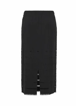 ISSEY MIYAKE Skirt|A-Poc Basics Black
