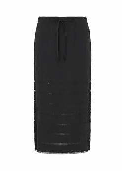 ISSEY MIYAKE Skirt|A-Poc Basics Black