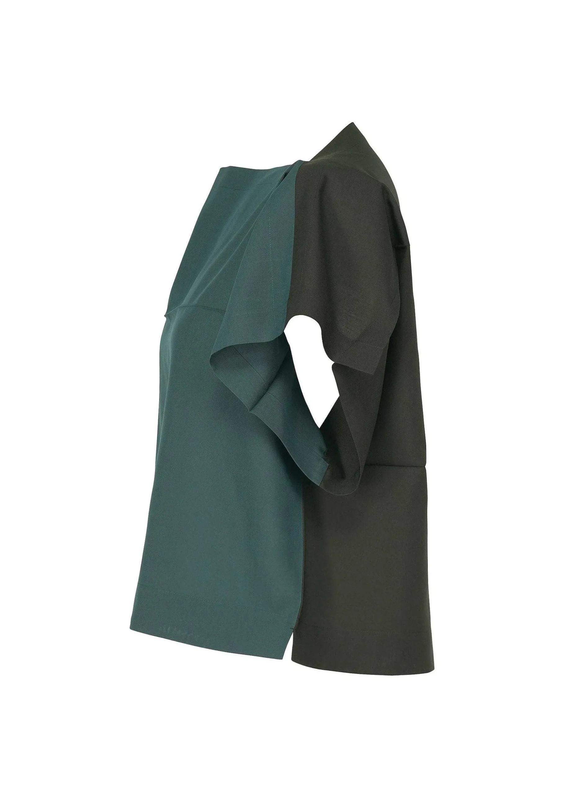 ISSEY MIYAKE Shirts|Bi-Color Shirt