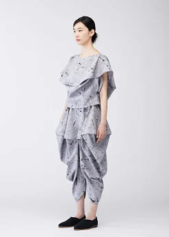 ISSEY MIYAKE Top|Bubble Dye