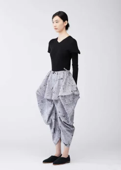 ISSEY MIYAKE Pants|Bubble Dye