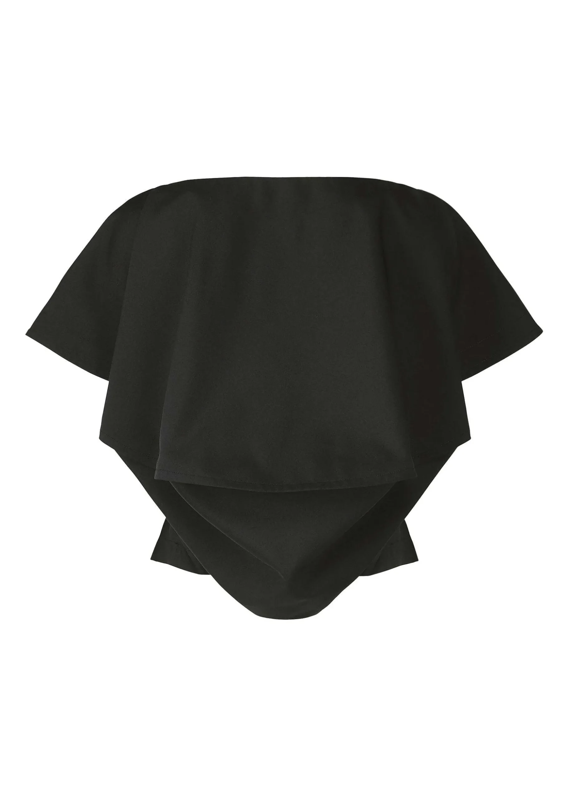 ISSEY MIYAKE Top|Bubble Solid Black