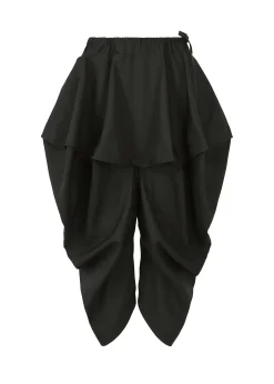 ISSEY MIYAKE Pants|Bubble Solid Black