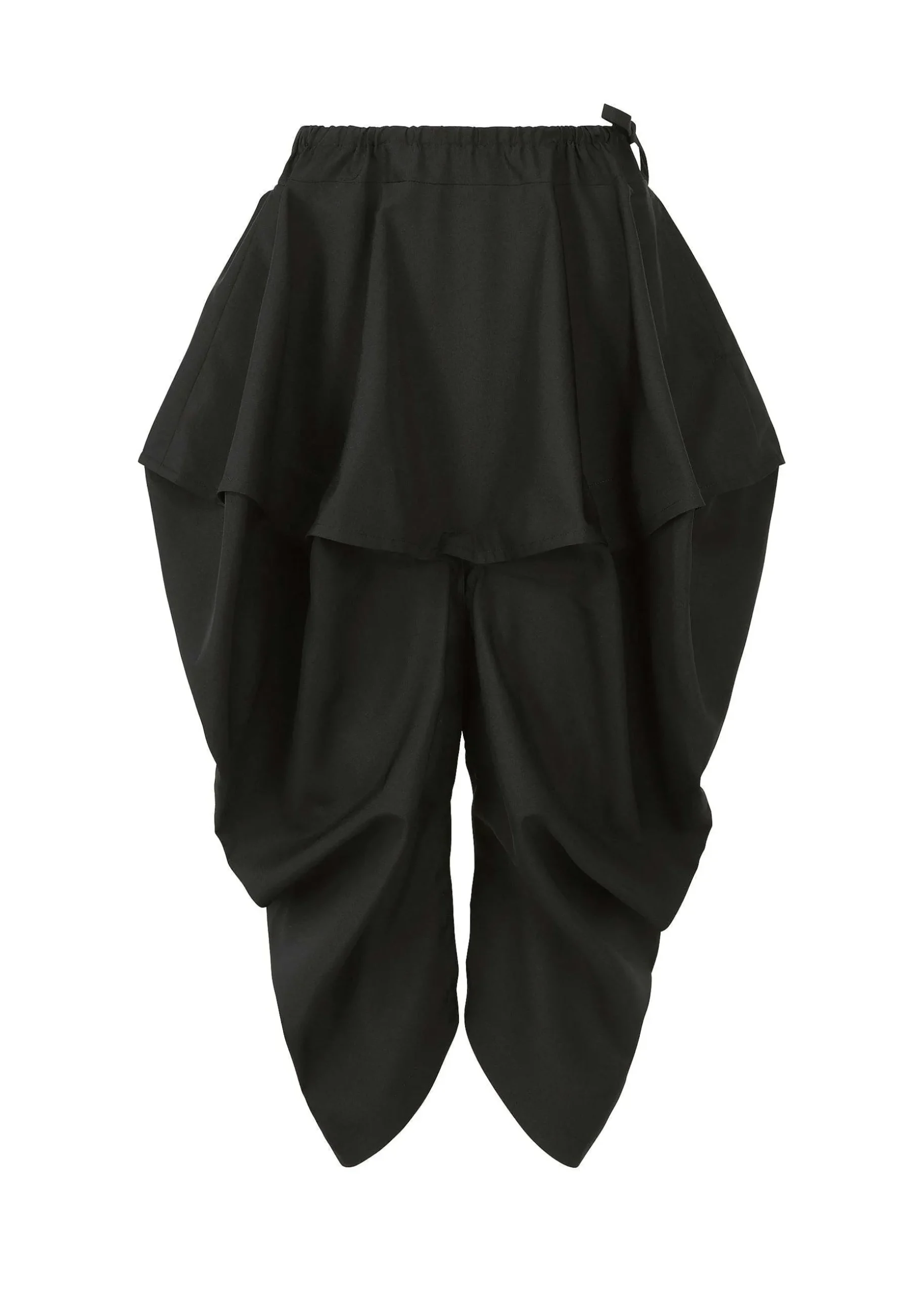 ISSEY MIYAKE Pants|Bubble Solid Black