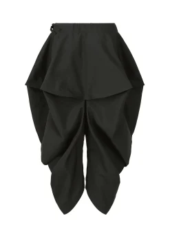 ISSEY MIYAKE Pants|Bubble Solid Black