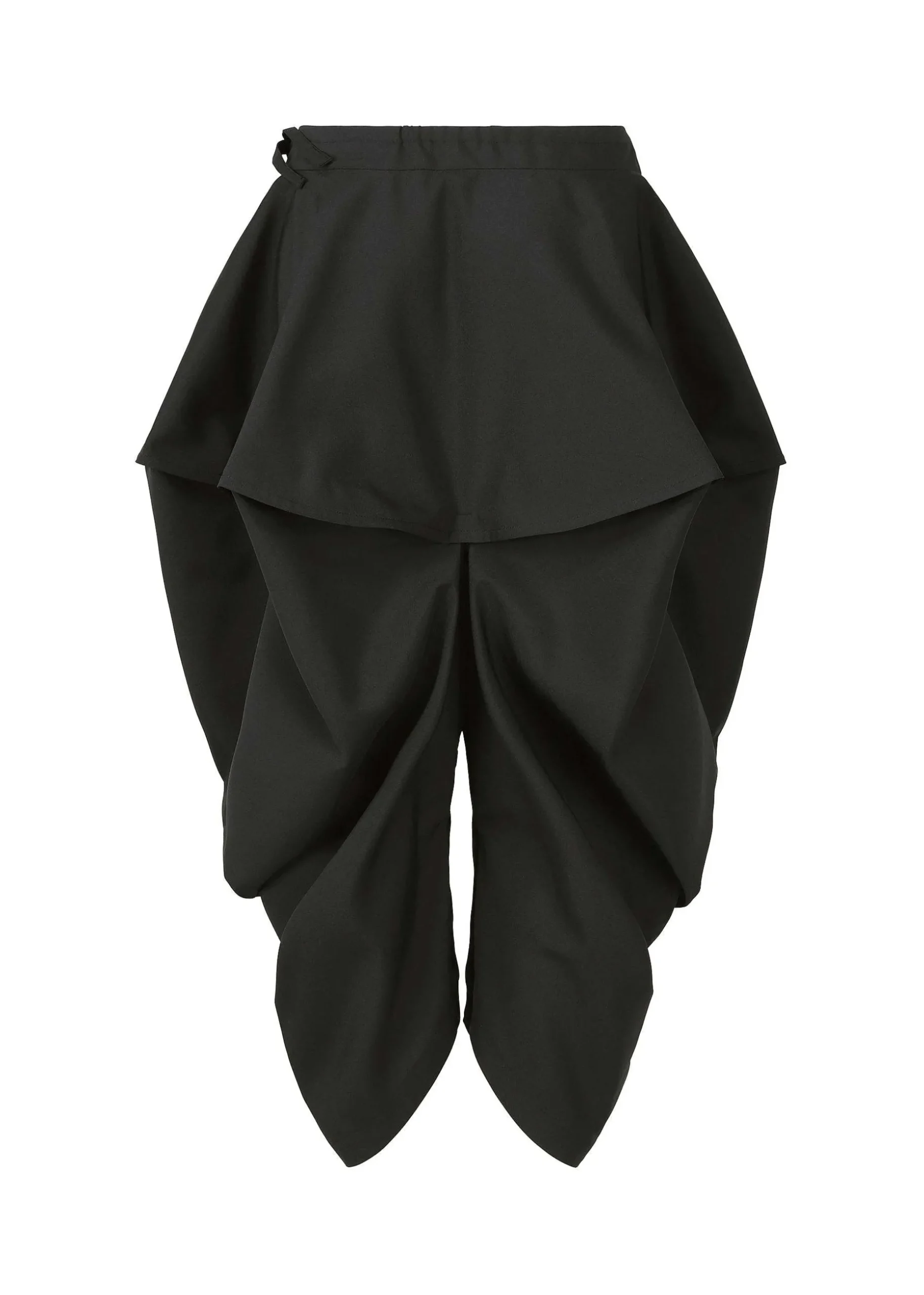 ISSEY MIYAKE Pants|Bubble Solid Black