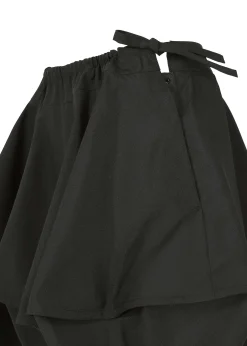 ISSEY MIYAKE Pants|Bubble Solid Black