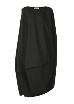 ISSEY MIYAKE Dress|Bubble Solid Black