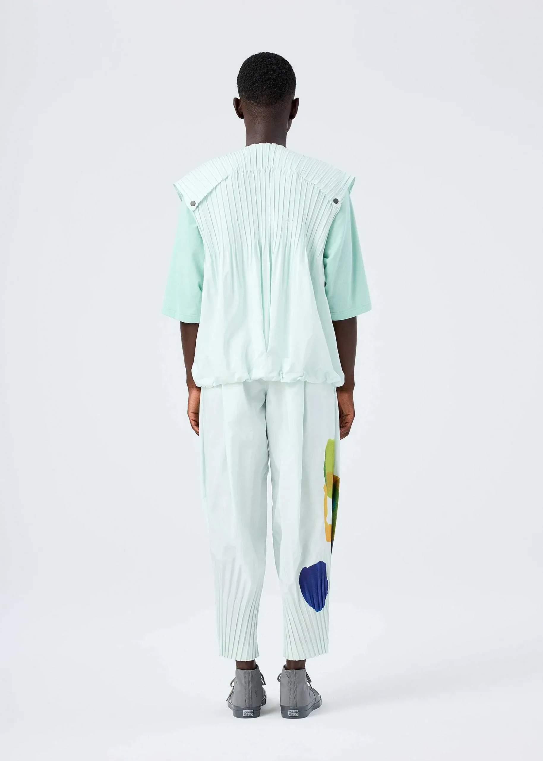ISSEY MIYAKE Vest|Cascade Picturesque