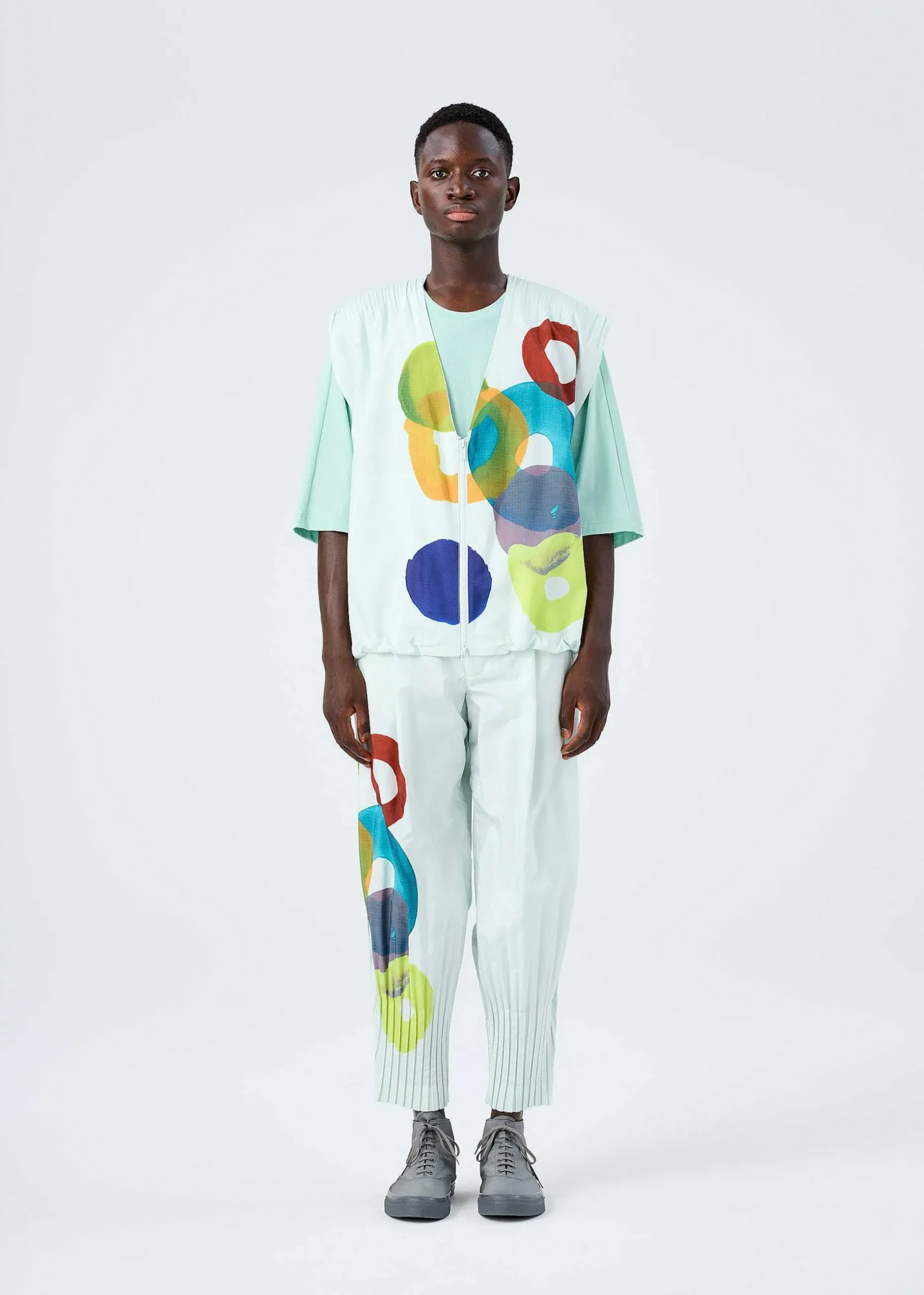 ISSEY MIYAKE Vest|Cascade Picturesque