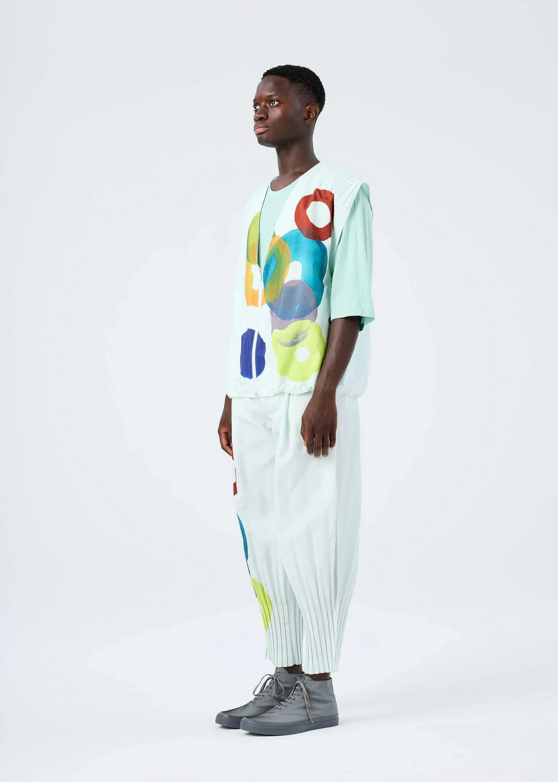 ISSEY MIYAKE Vest|Cascade Picturesque