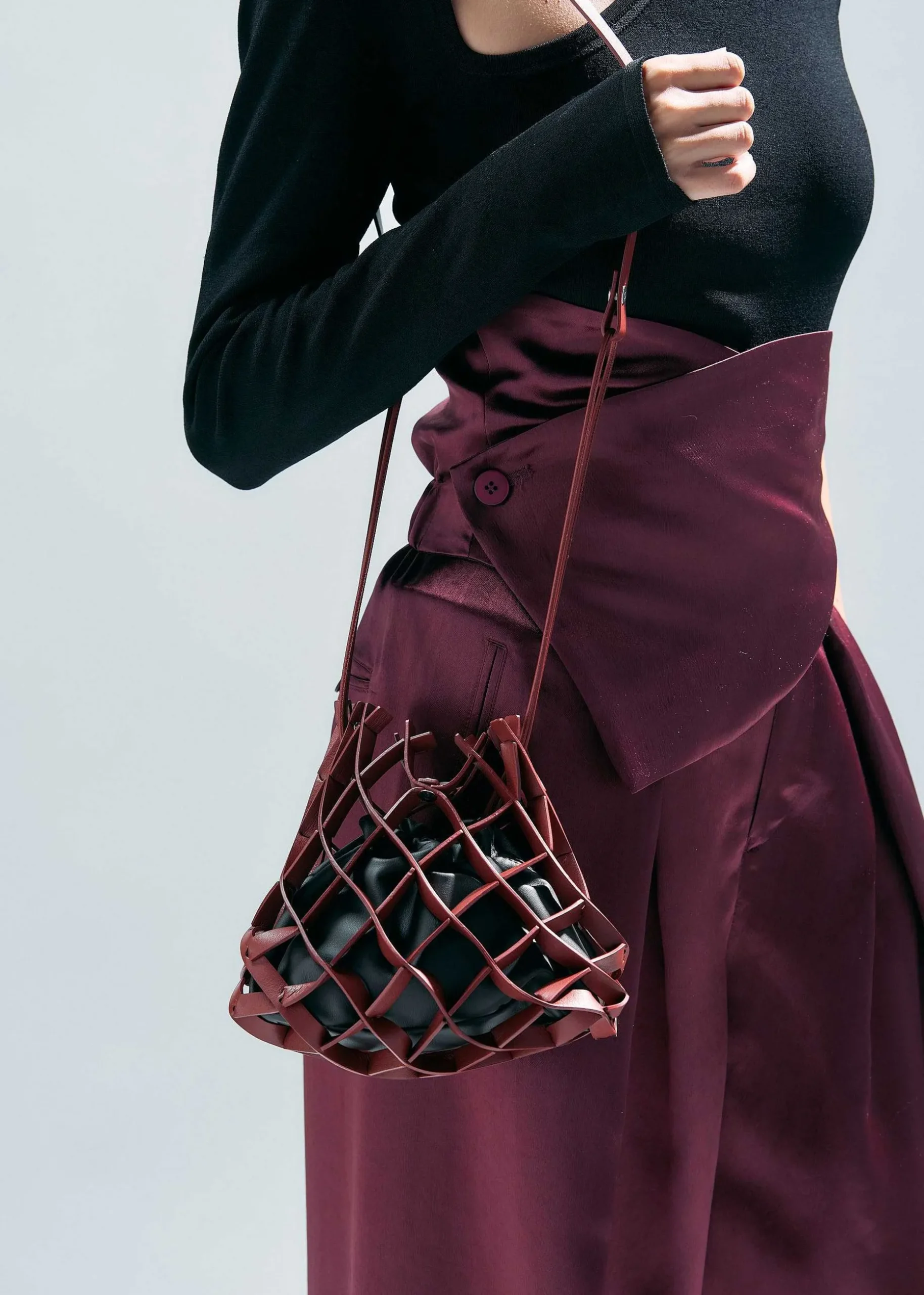 ISSEY MIYAKE Handbag|Cast Net Bag
