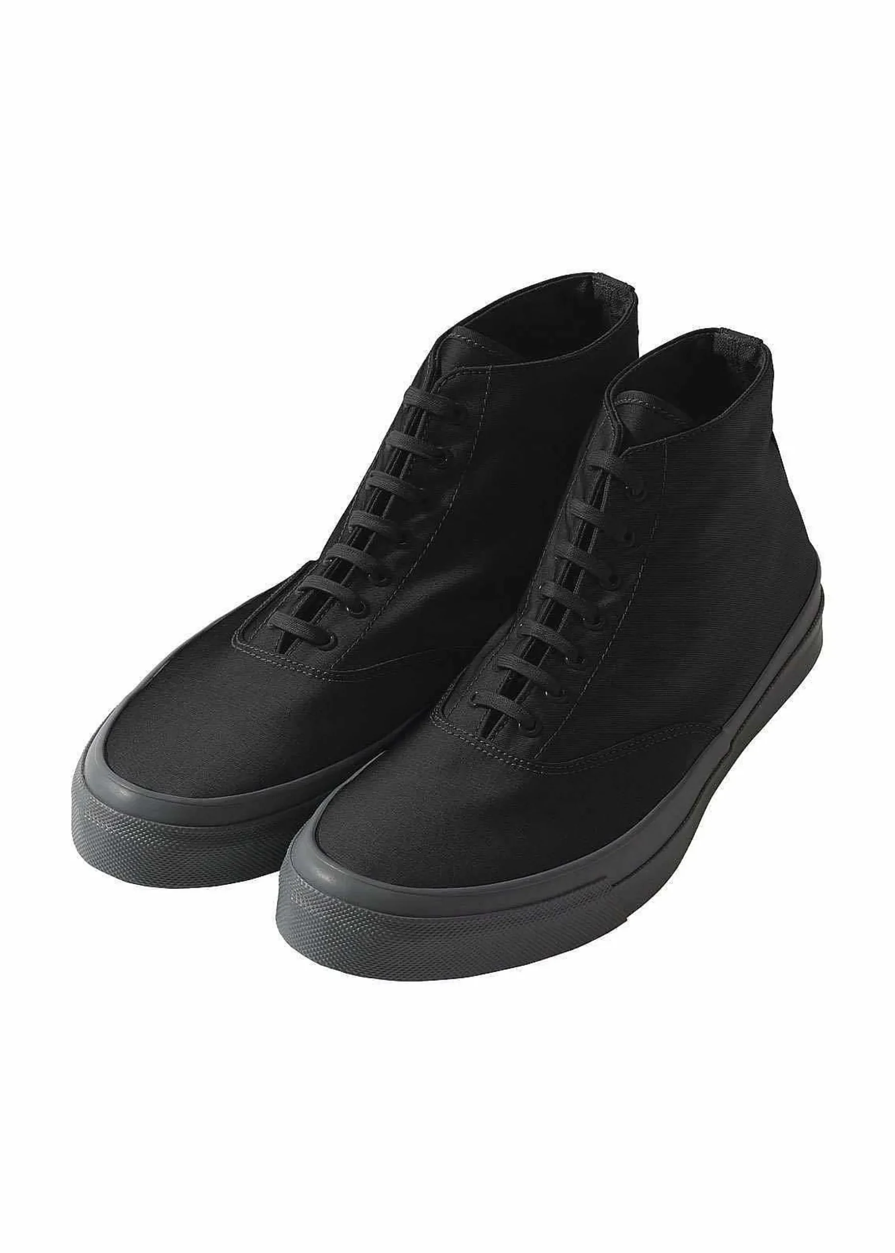 ISSEY MIYAKE Legwear & Shoes|Chambray Deck Shoes-Hi