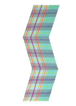 ISSEY MIYAKE Stole|Check Pleats Stole