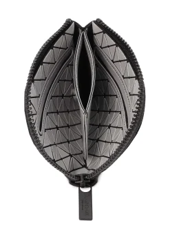 ISSEY MIYAKE Wallets & Small Items|Clam Wallet Metallic