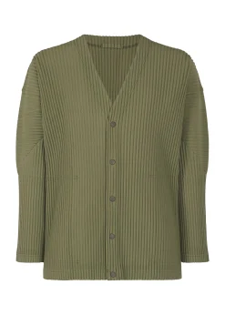 ISSEY MIYAKE Cardigan|Color Pleats