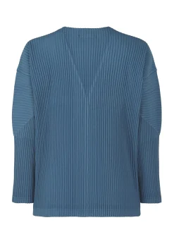 ISSEY MIYAKE Cardigan|Color Pleats