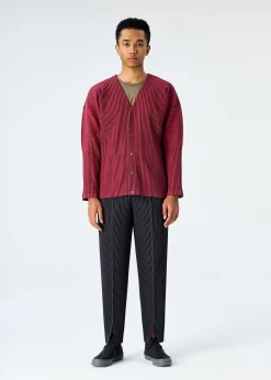 ISSEY MIYAKE Cardigan|Color Pleats