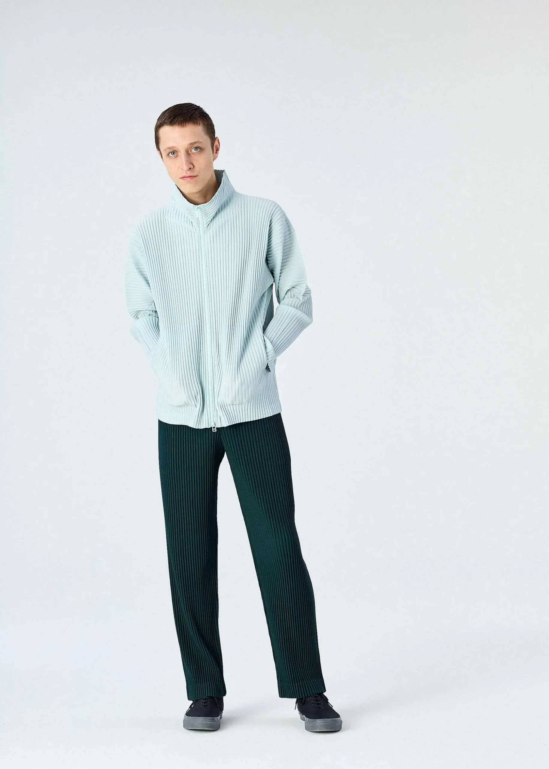 ISSEY MIYAKE Top|Color Pleats