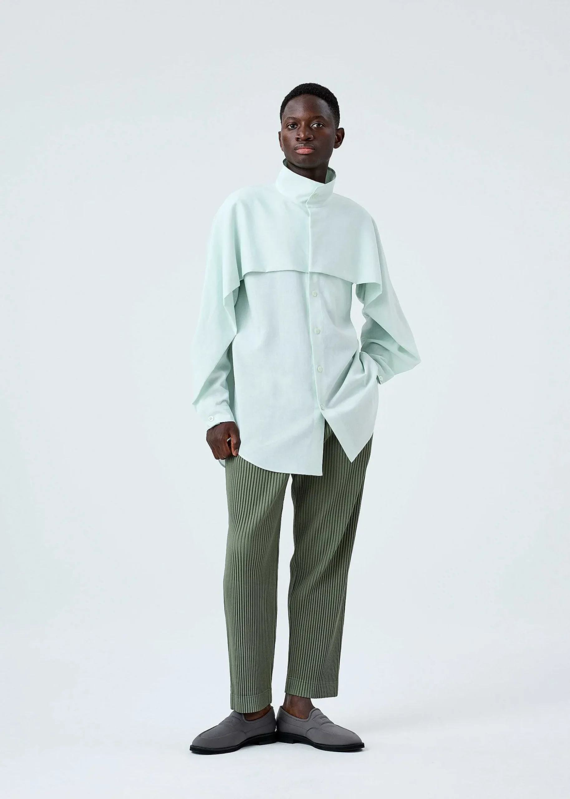 ISSEY MIYAKE Pants|Color Pleats