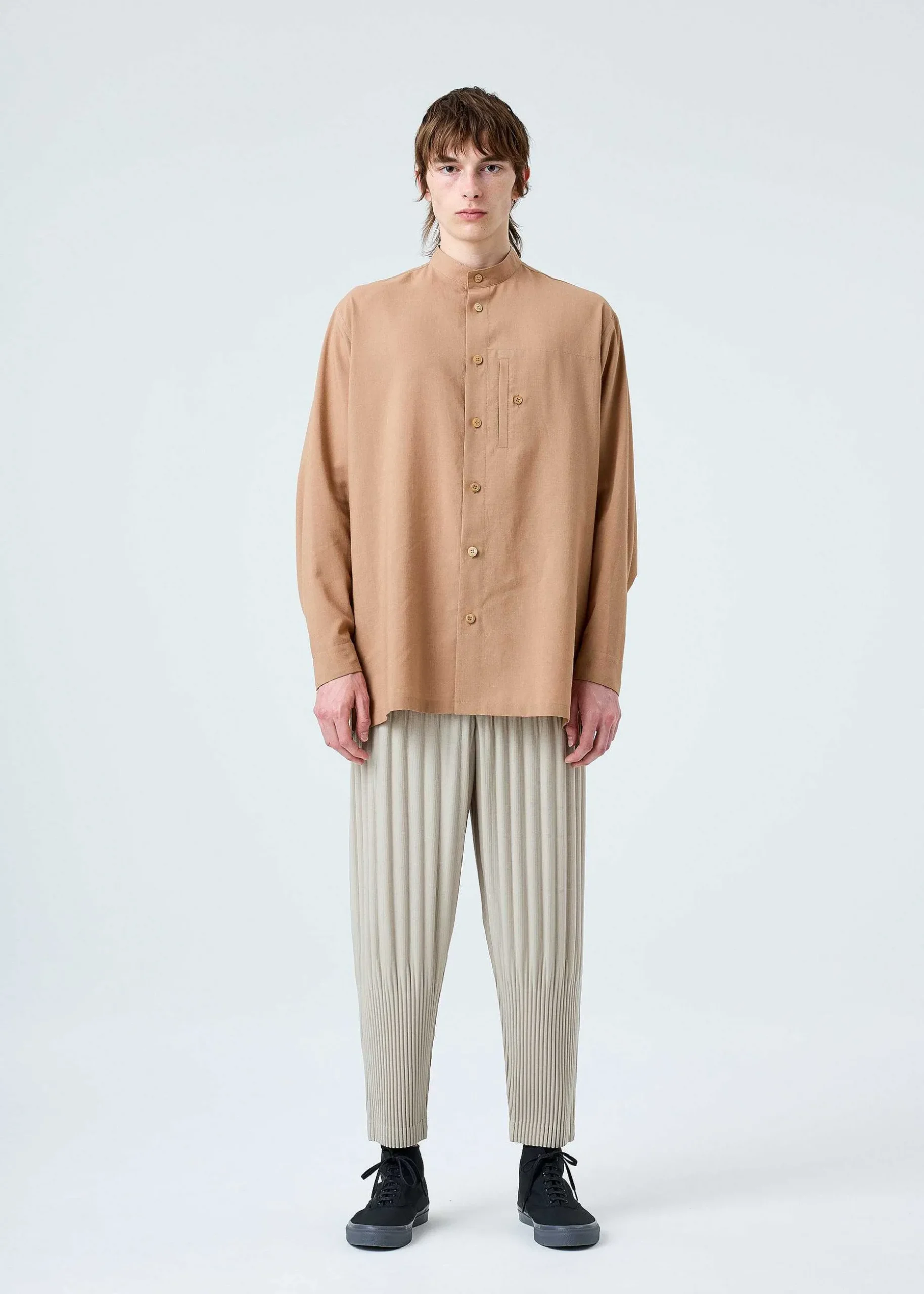 ISSEY MIYAKE Pants|Color Pleats