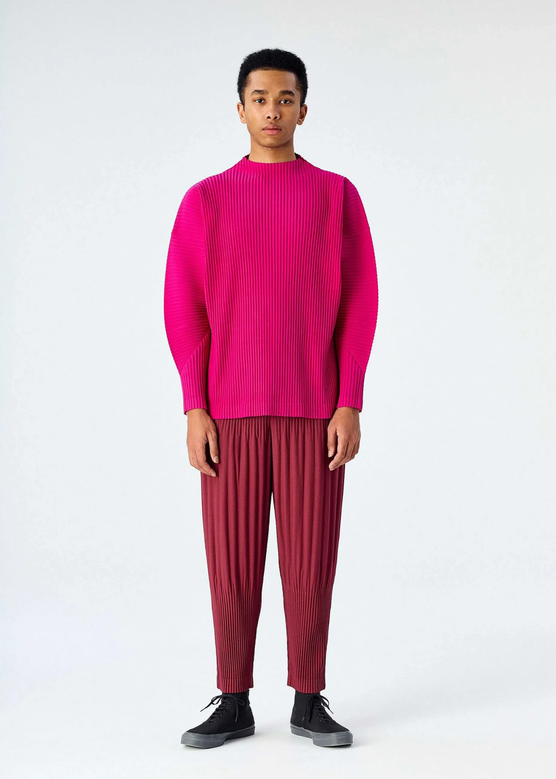 ISSEY MIYAKE Pants|Color Pleats