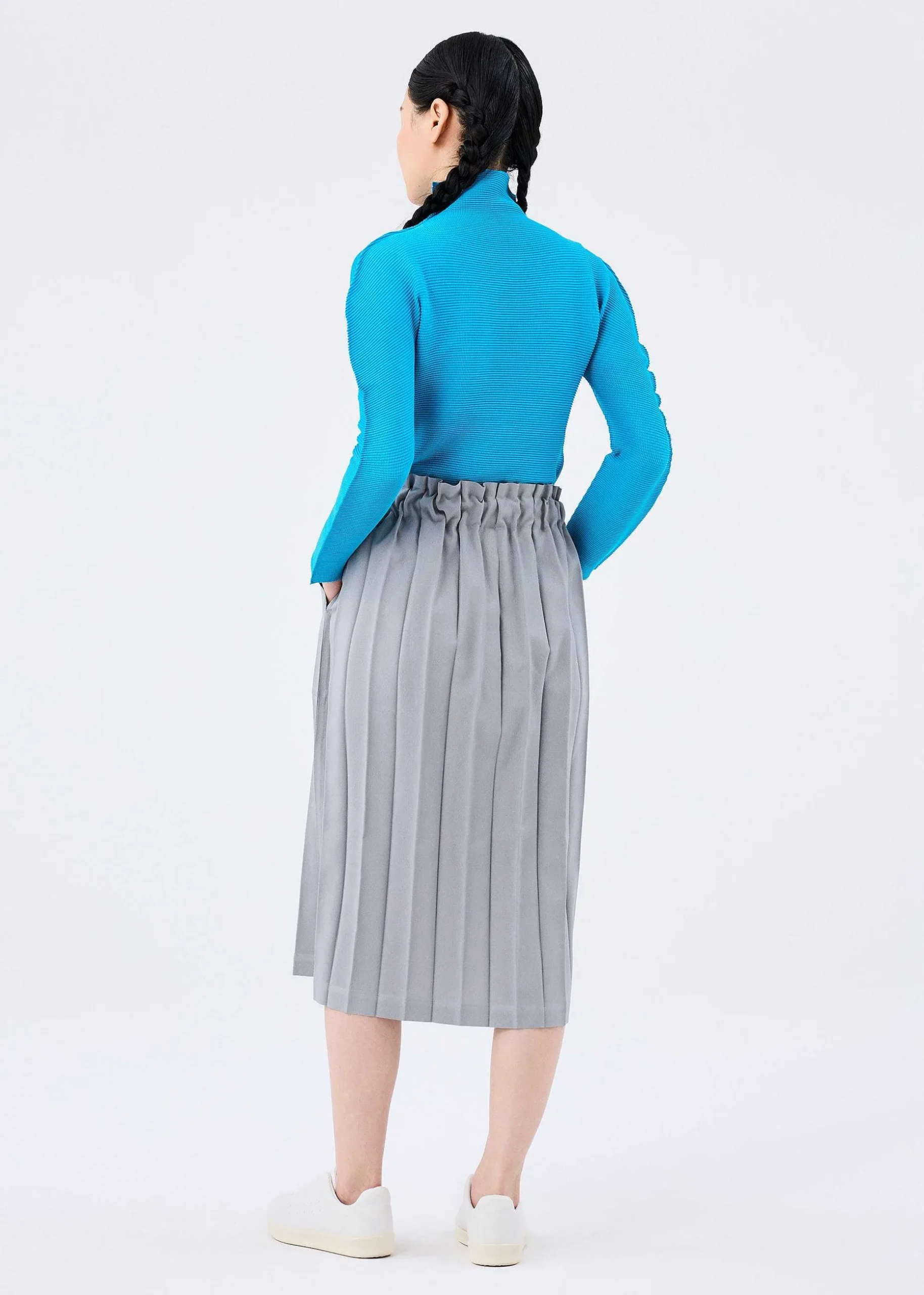 ISSEY MIYAKE Skirt|Color Pleats Bottom 1
