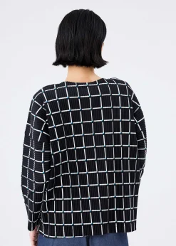 ISSEY MIYAKE Cardigan|Color Stick Suede Like Pleats