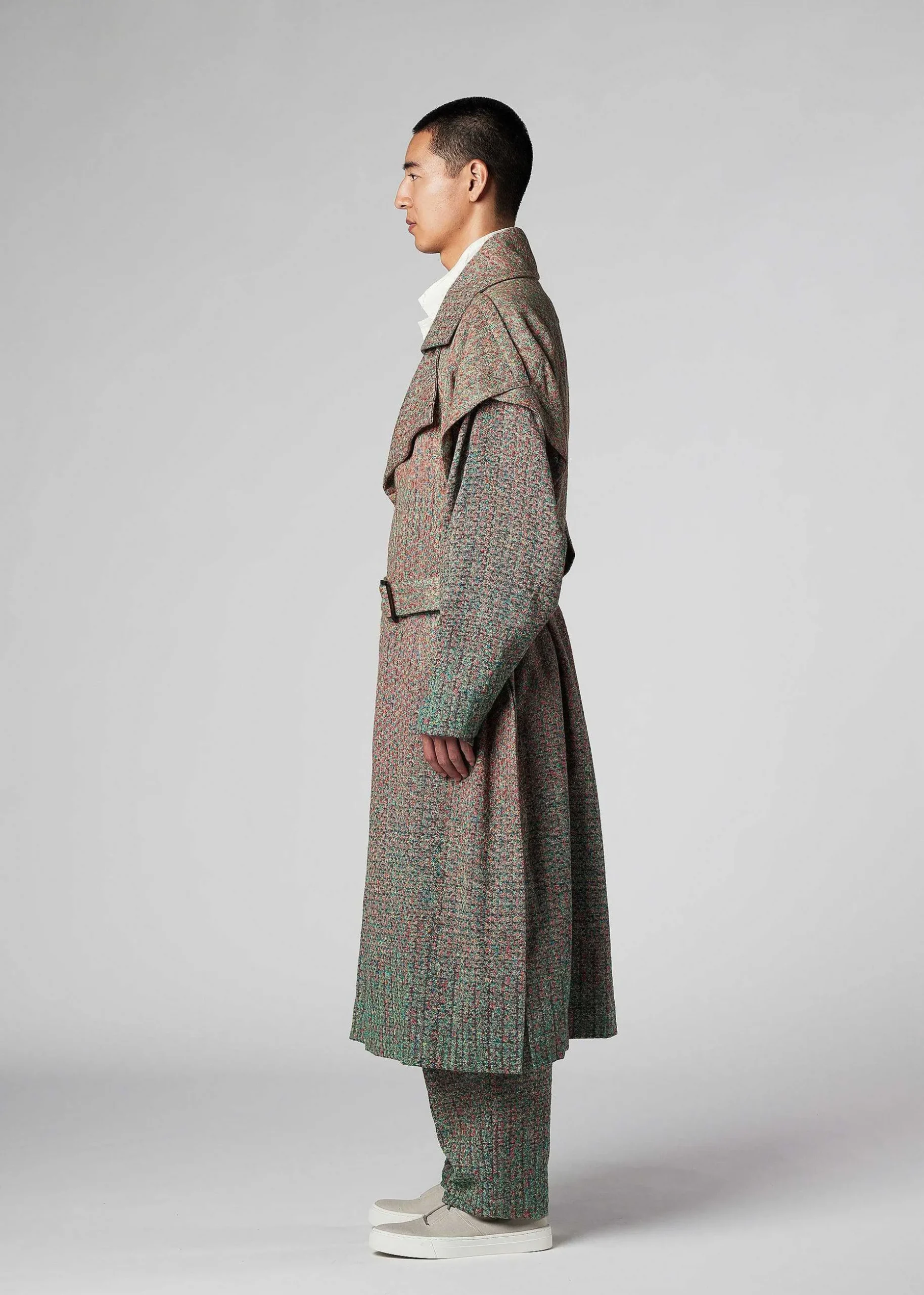 ISSEY MIYAKE Coat|Color Storm