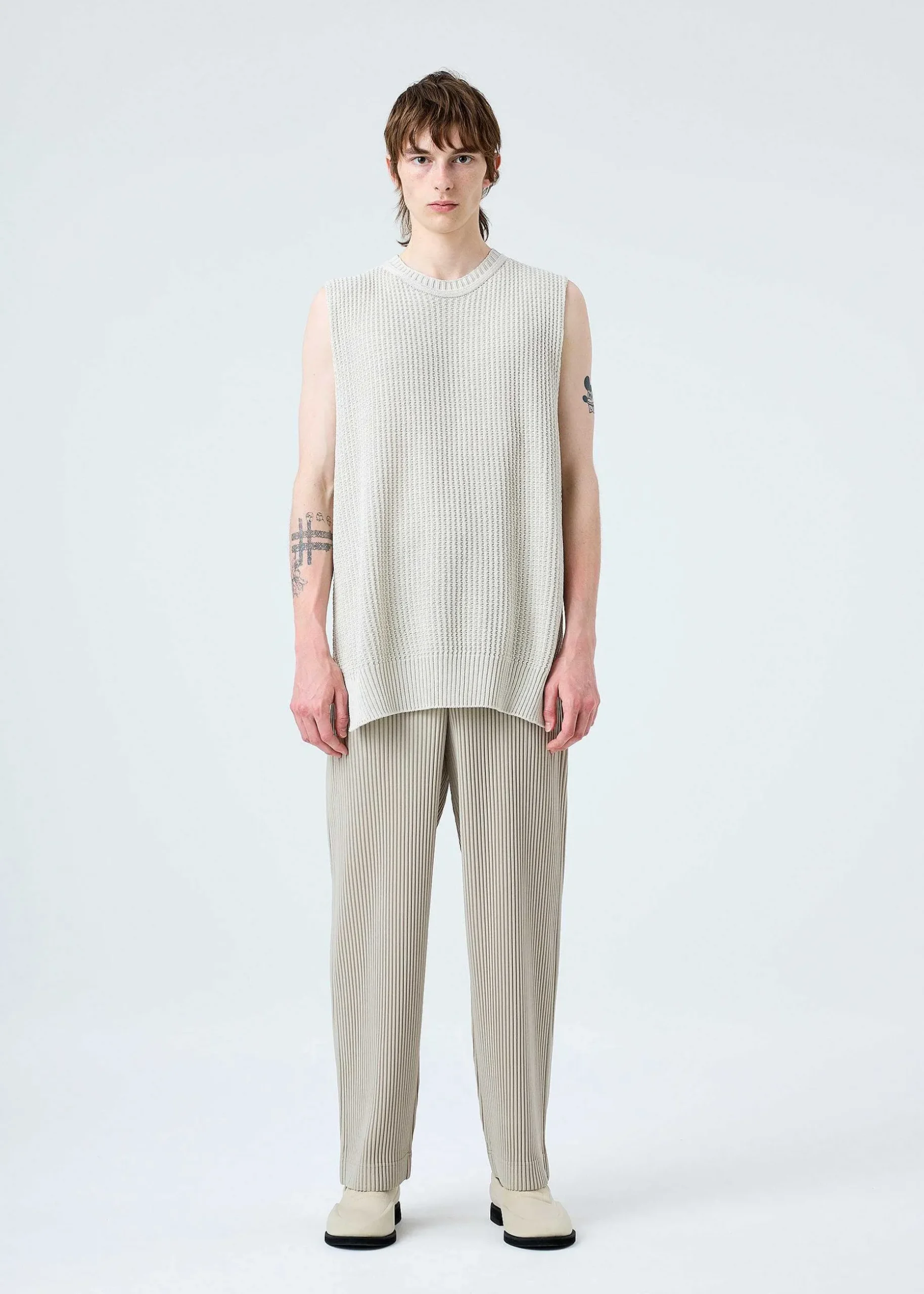 ISSEY MIYAKE Vest|Common Knit