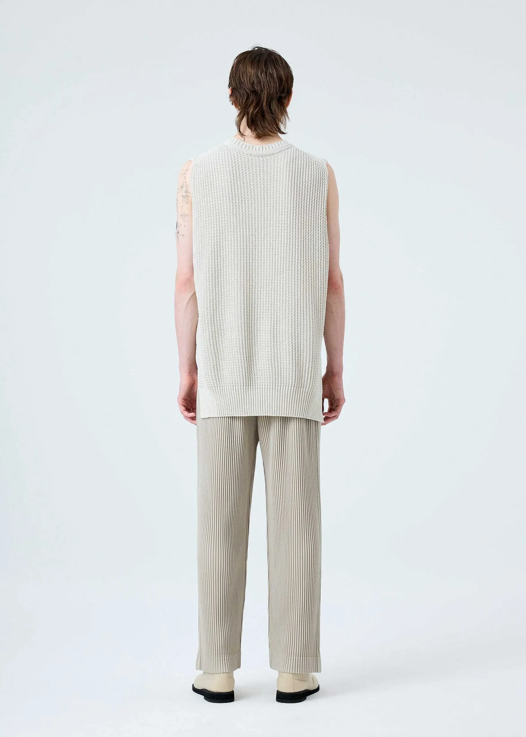 ISSEY MIYAKE Vest|Common Knit