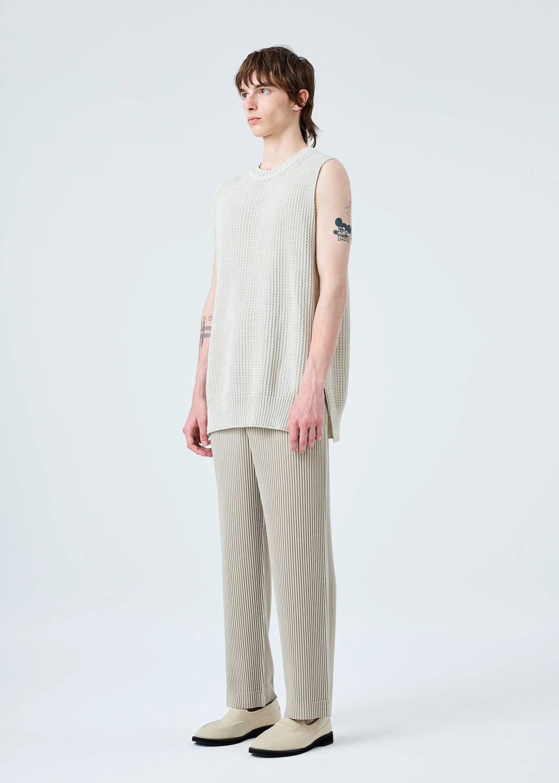 ISSEY MIYAKE Vest|Common Knit