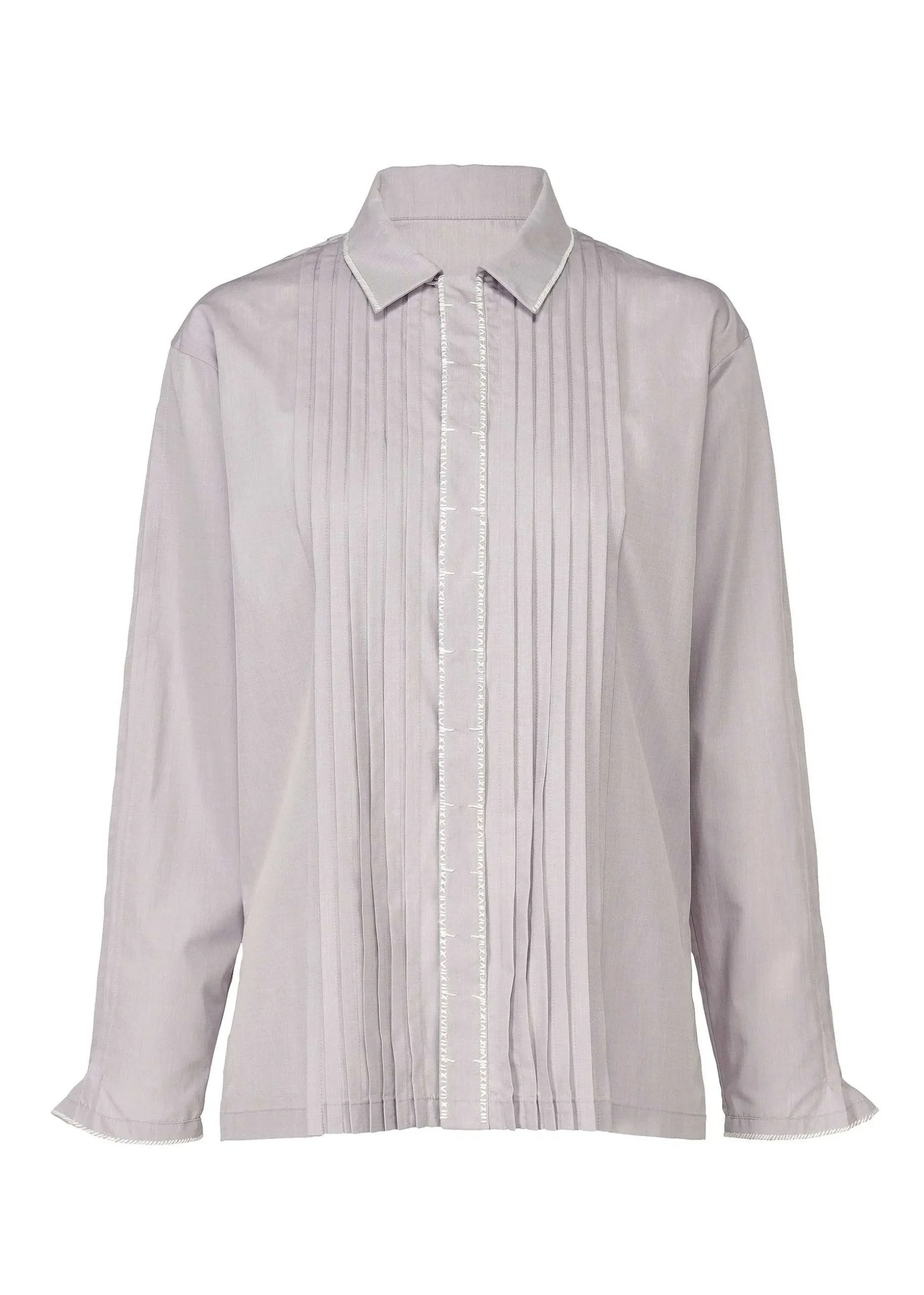 ISSEY MIYAKE Top|70 Cotton Embroidery