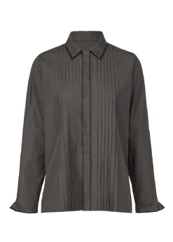 ISSEY MIYAKE Top|70 Cotton Embroidery