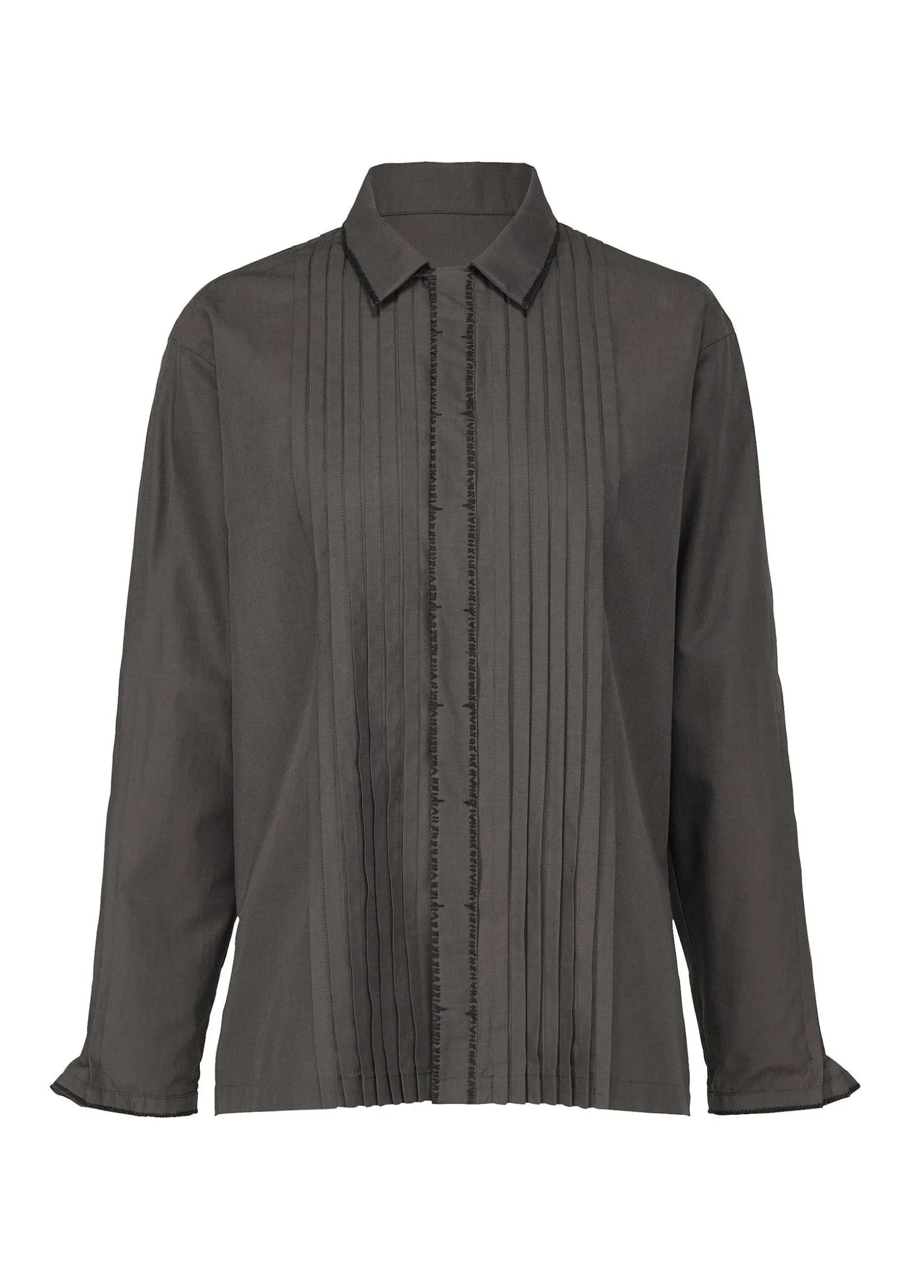 ISSEY MIYAKE Top|70 Cotton Embroidery