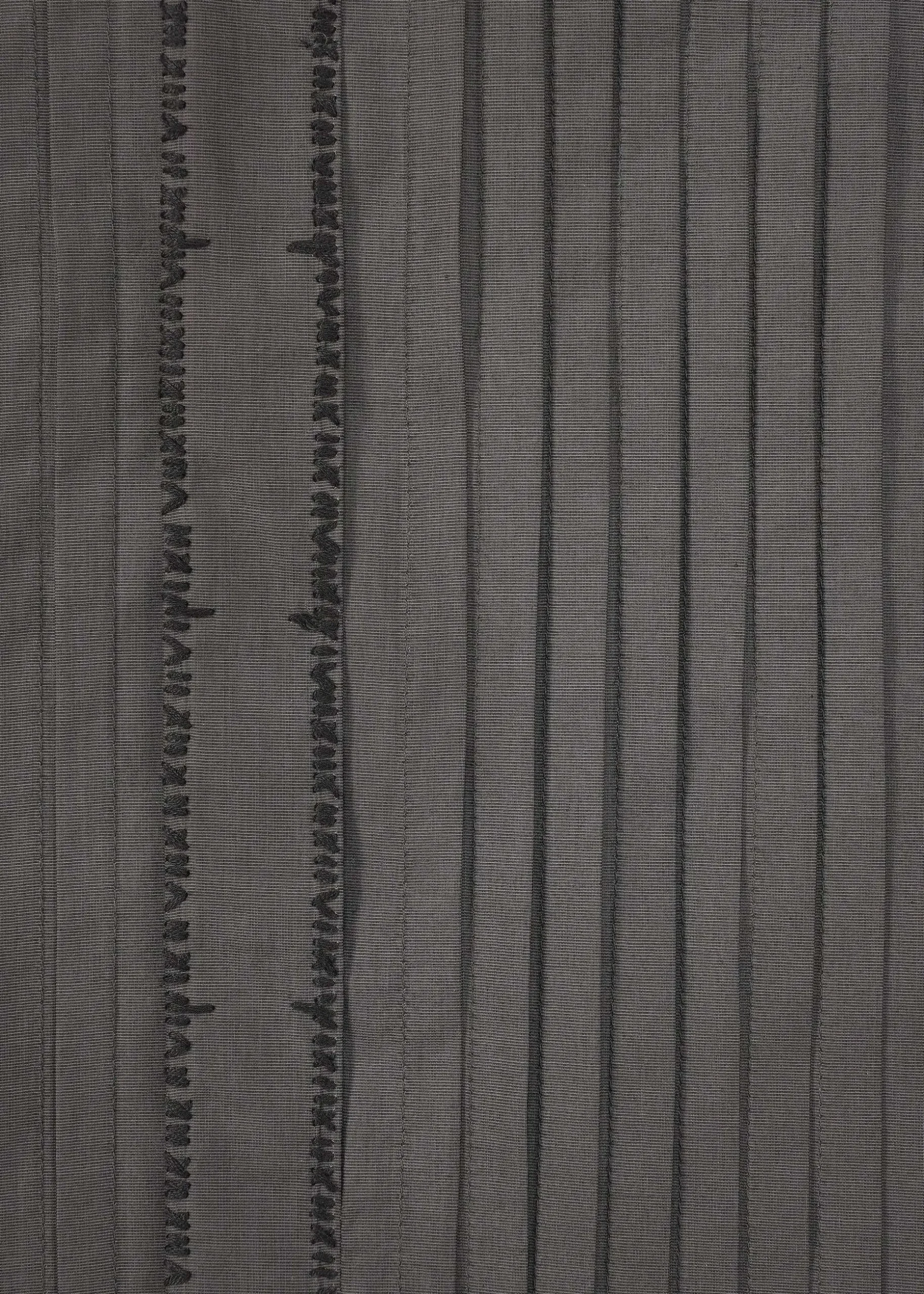 ISSEY MIYAKE Top|70 Cotton Embroidery