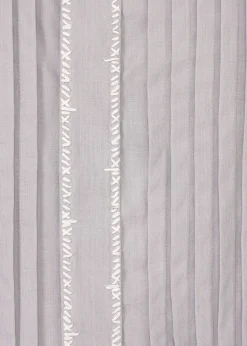 ISSEY MIYAKE Top|70 Cotton Embroidery