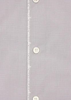ISSEY MIYAKE Top|70 Cotton Embroidery