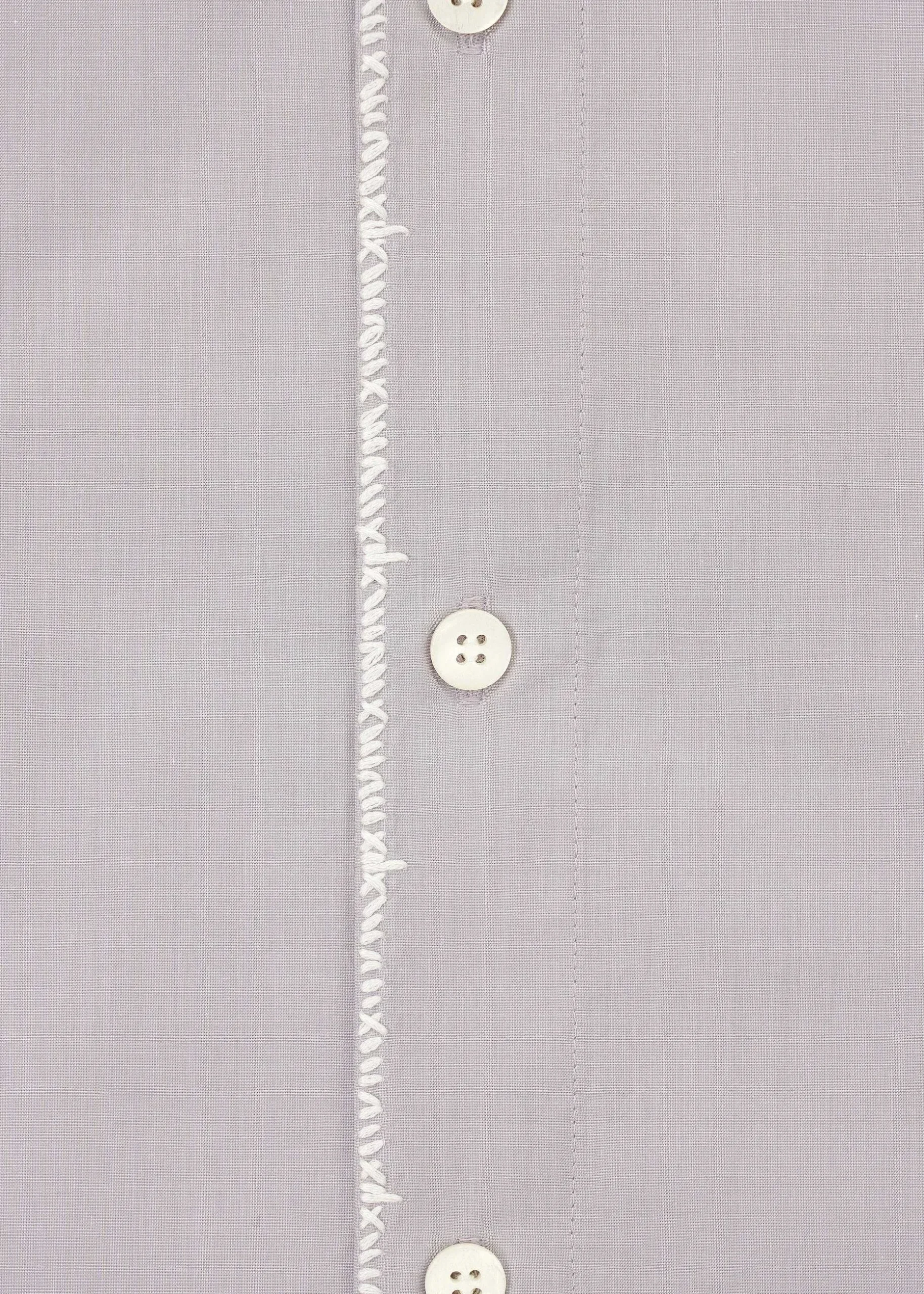 ISSEY MIYAKE Top|70 Cotton Embroidery