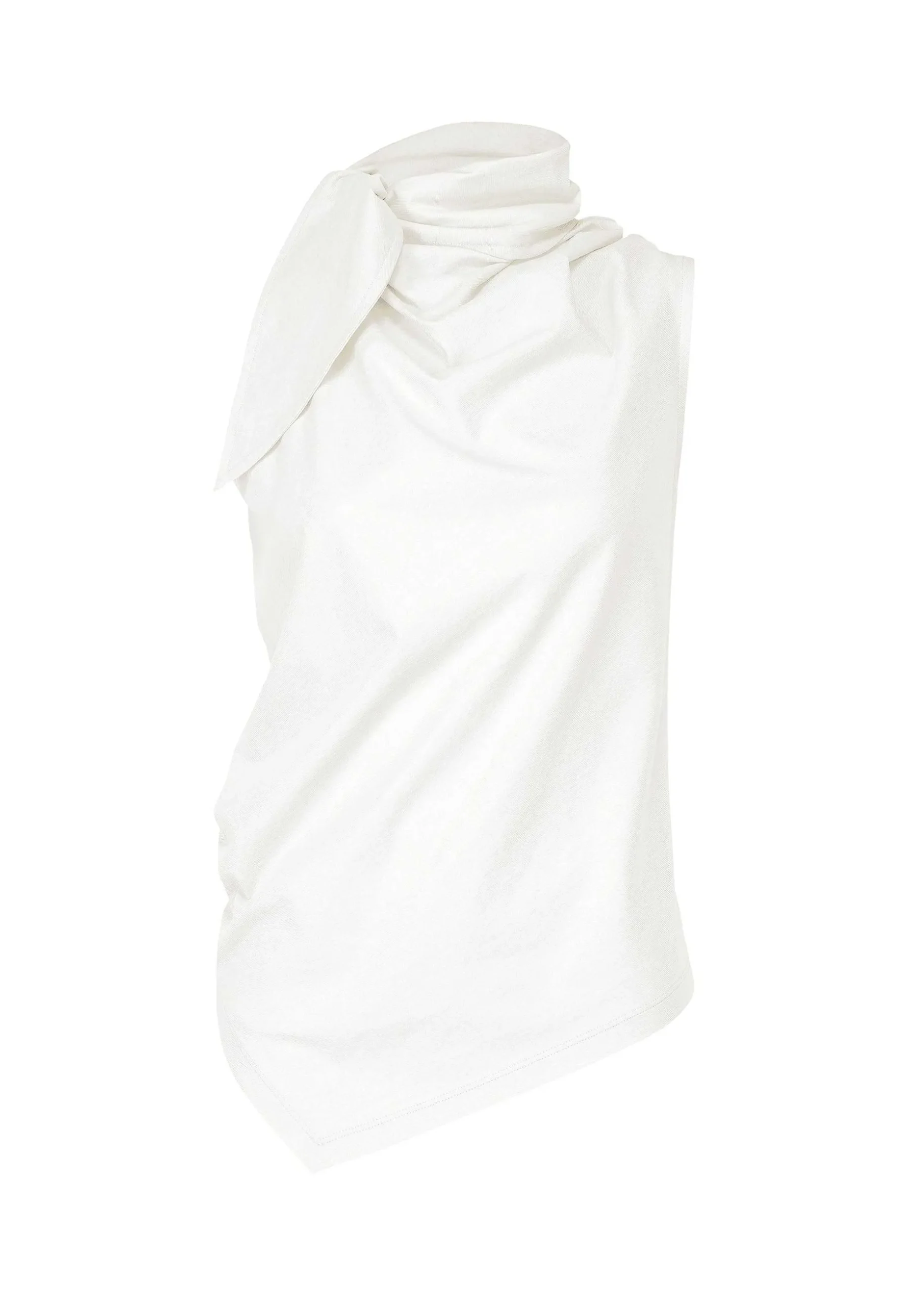 ISSEY MIYAKE Top|Cotton Knot Jersey